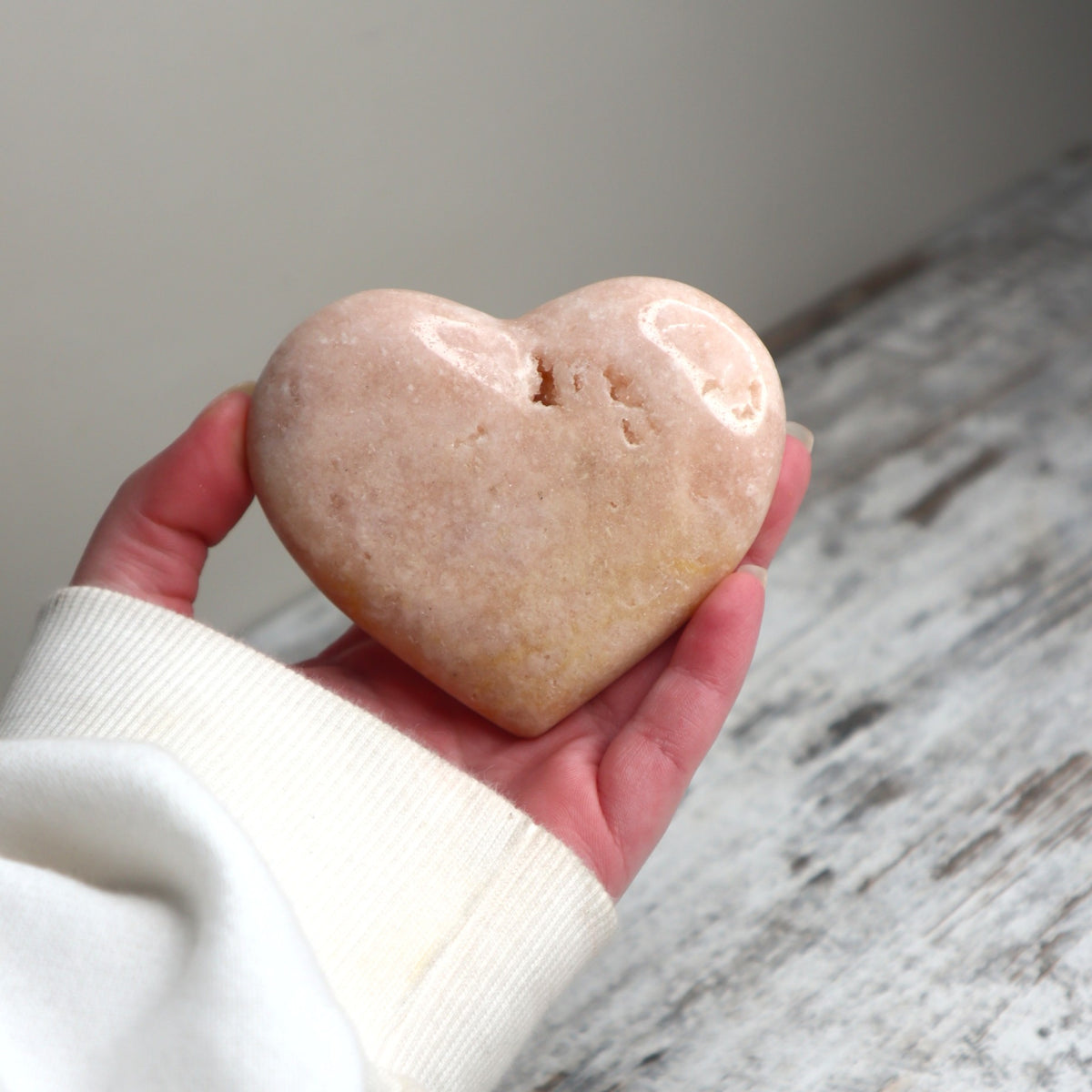 Pink Amethyst Heart | Gentle Healing, Love &amp; Emotional Calm