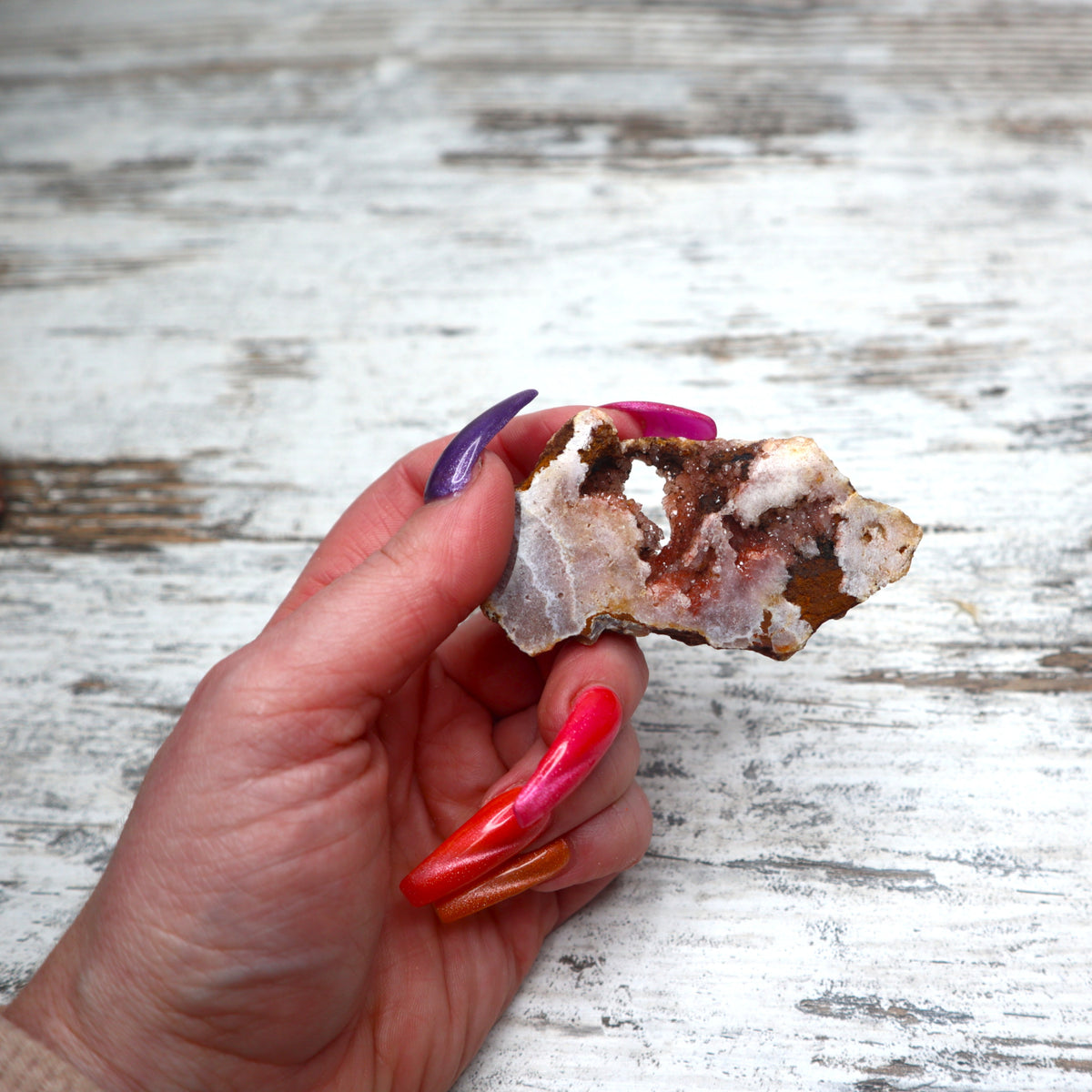 Pink Amethyst Mini Cluster | Heart Healing, Calm &amp; Gentle Protection