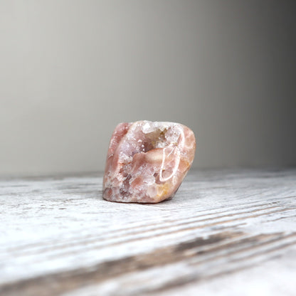 Pink Amethyst Mini Freeform | Emotional Healing + Calm Clarity