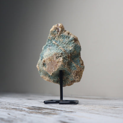 Pink Amethyst Freeform on Stand | Gentle Healing & Heart Alignment