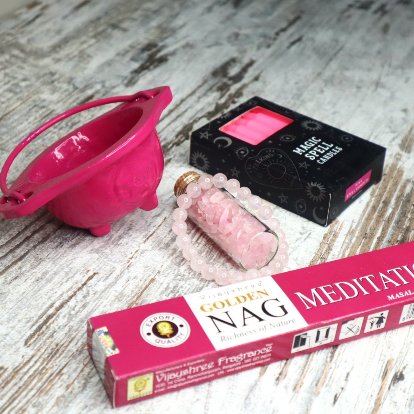 Sacred Heart Ritual Kit | Rose Quartz