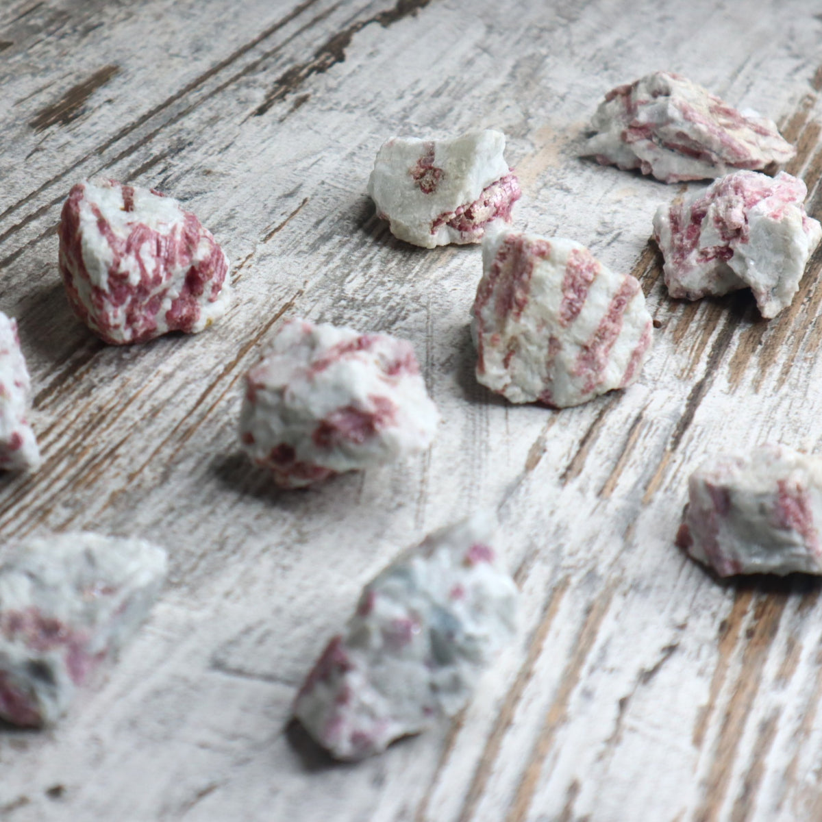 Pink Tourmaline Raw in Matrix | Love, Emotional Healing &amp; Heart Support