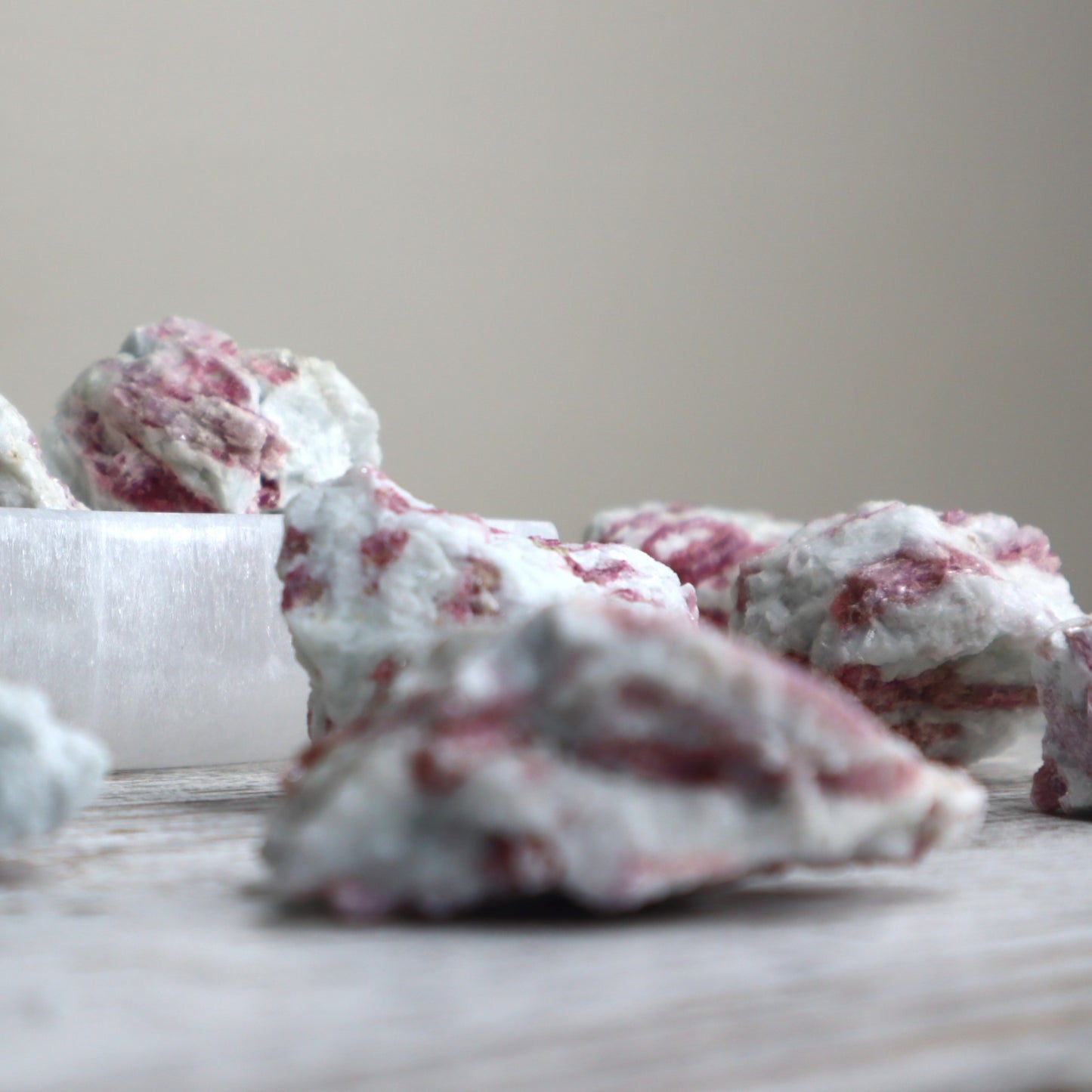 Pink Tourmaline Raw in Matrix | Love, Emotional Healing & Heart Support