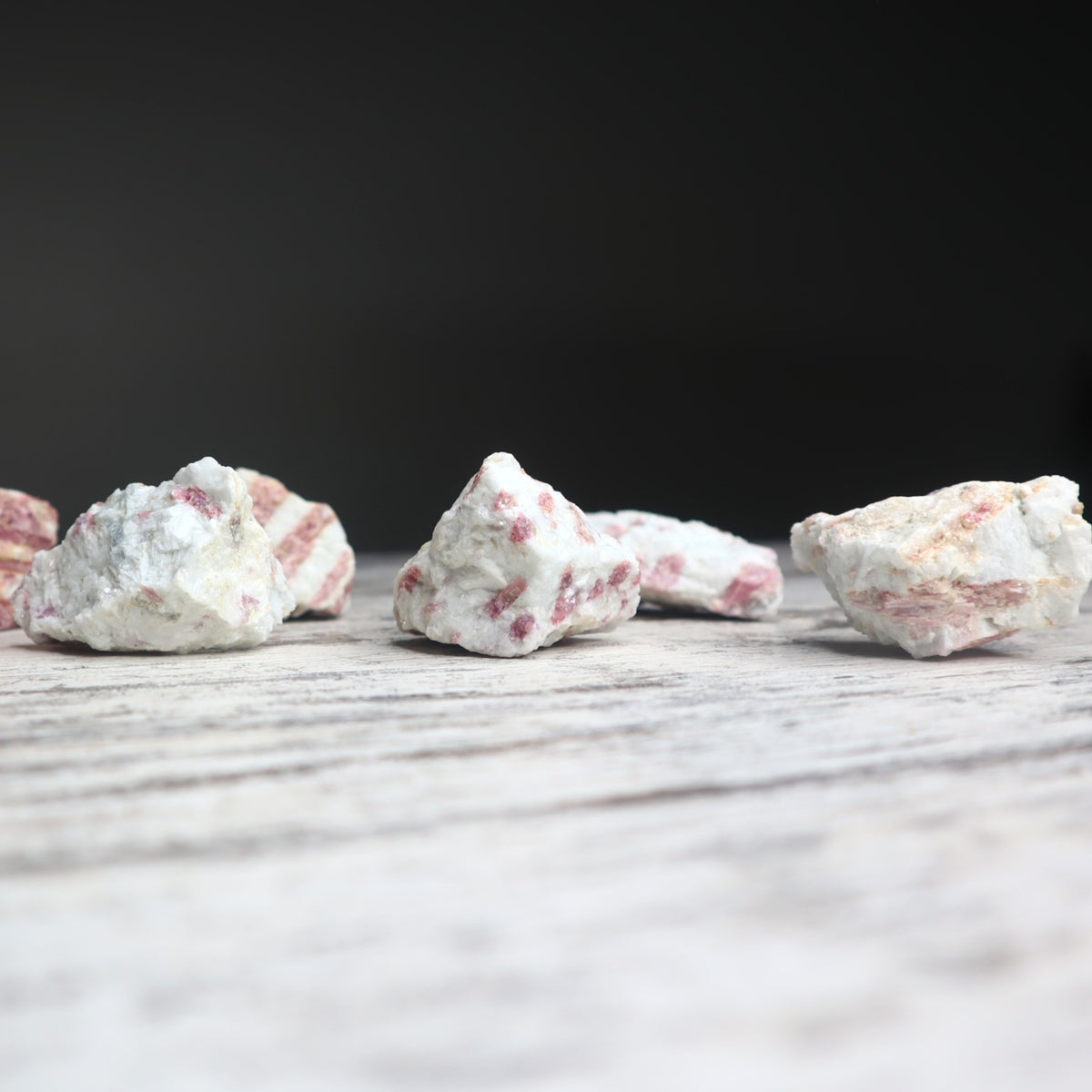 Pink Tourmaline Raw in Matrix | Love, Emotional Healing &amp; Heart Support