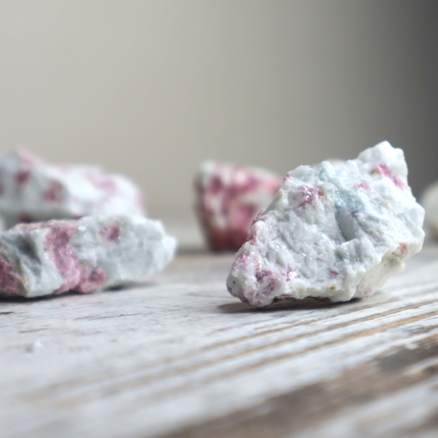 Pink Tourmaline Raw in Matrix | Love, Emotional Healing & Heart Support