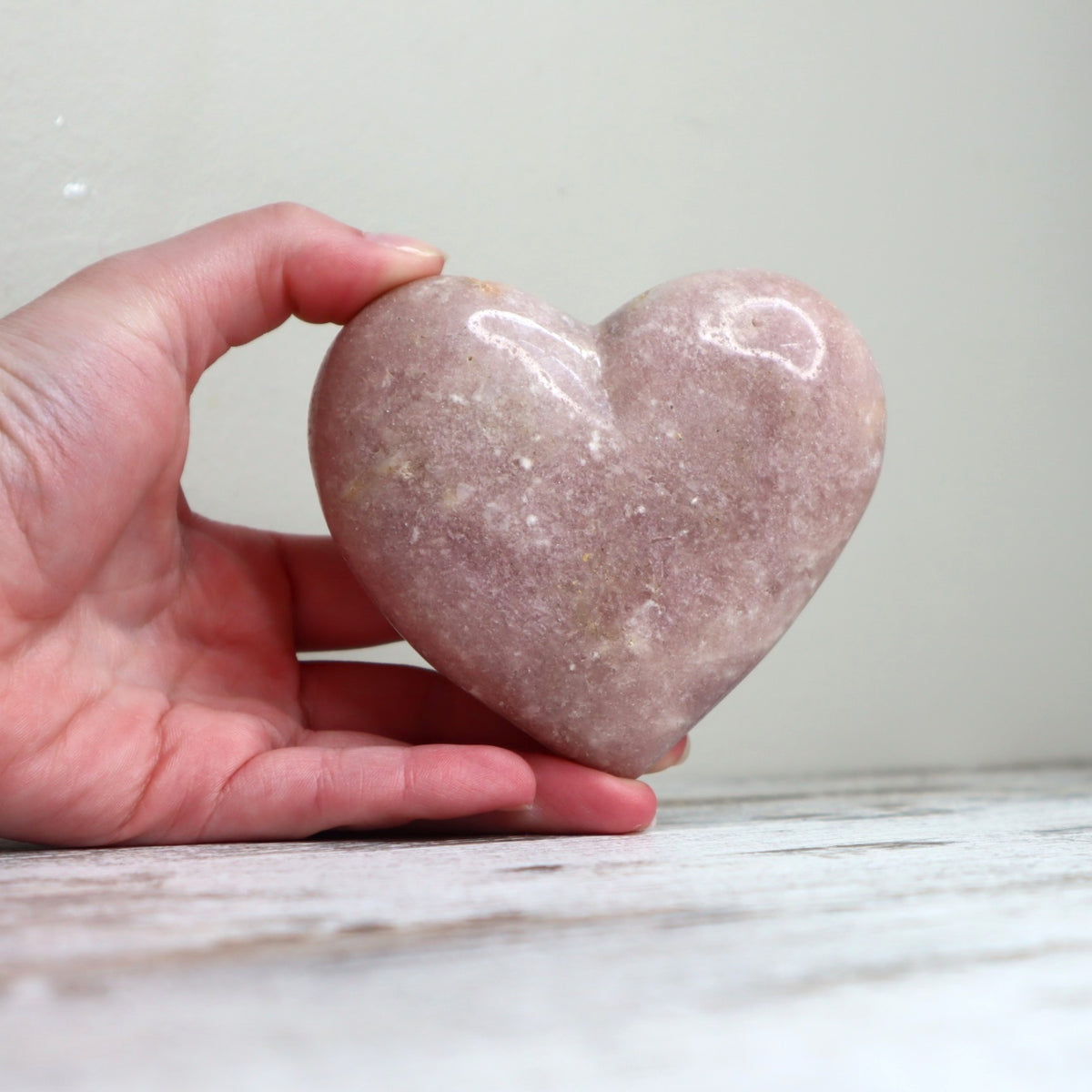 Pink Amethyst Heart | Self-Love, Emotional Healing &amp; Inner Peace