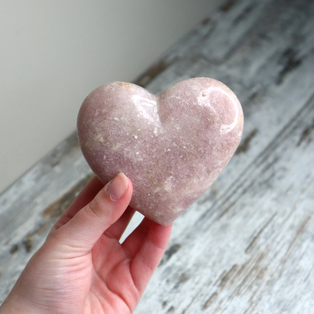 Pink Amethyst Heart | Self-Love, Emotional Healing &amp; Inner Peace