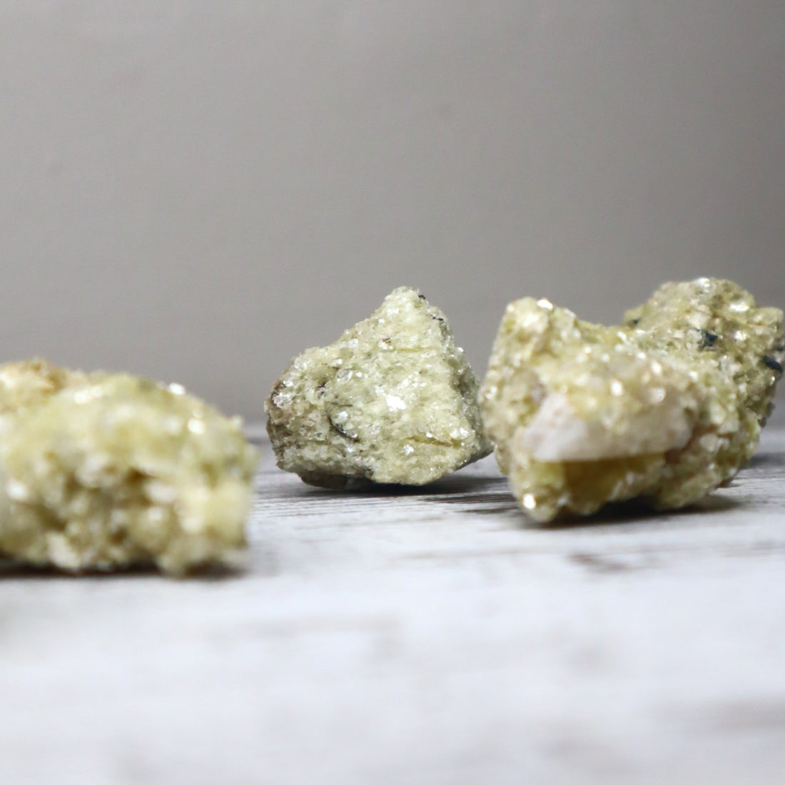 Prehnite Raw Mini Clusters | Calm, Healing &amp; Heart Connection