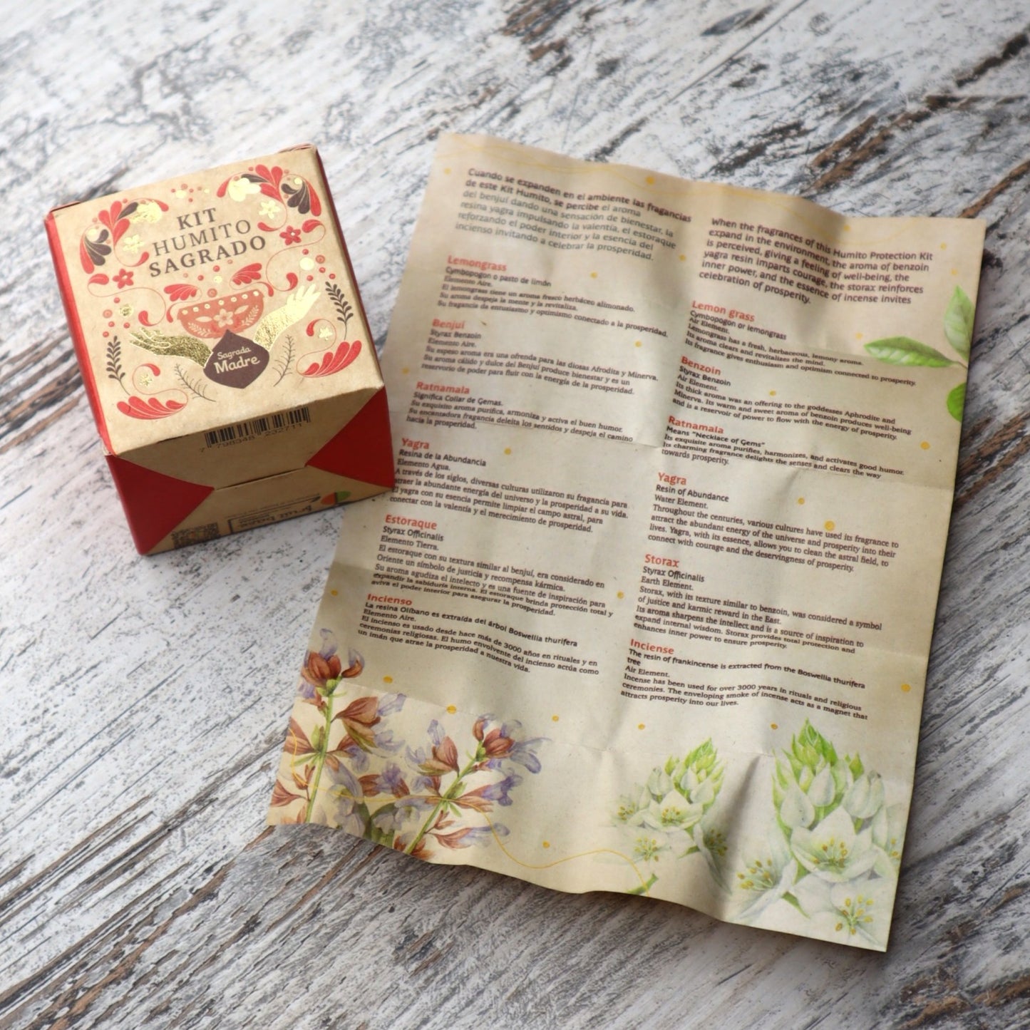 Sagrada Madre Sacred Smoke Kit | Prosperity