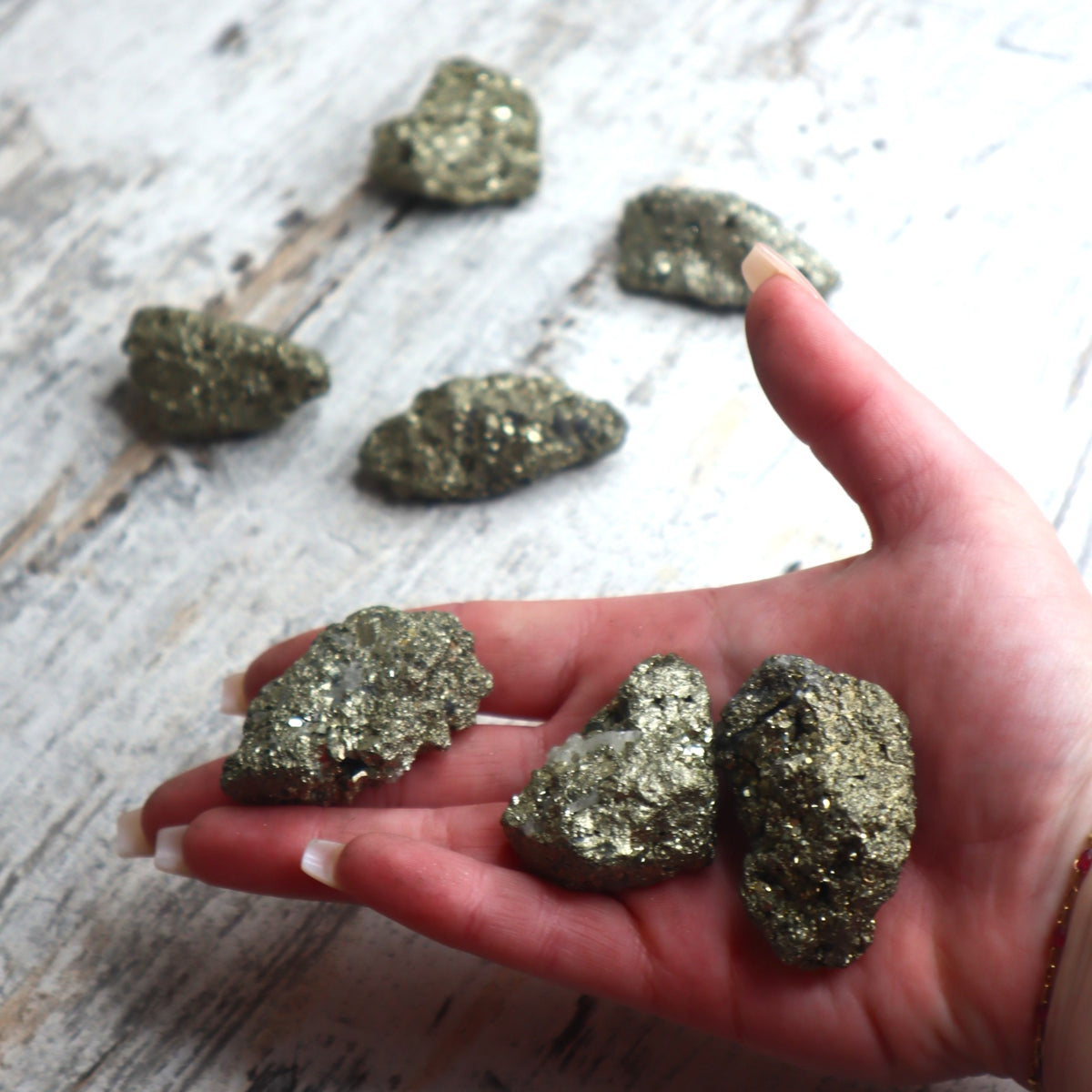 Pyrite Cluster Mini | Protection, Confidence &amp; Abundance