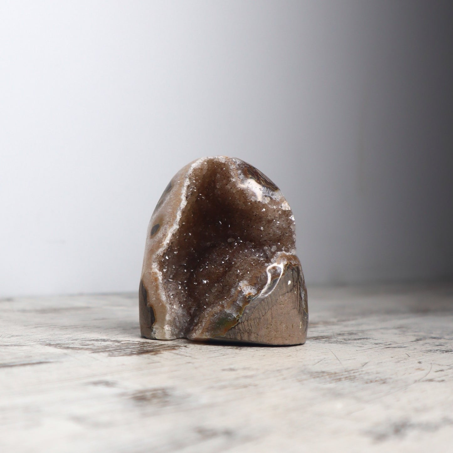 Smokey Amethyst Cave (576g)