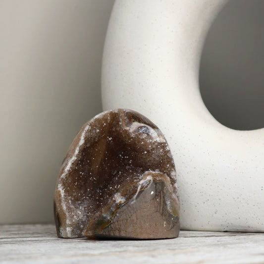 Smokey Amethyst Cave (576g)