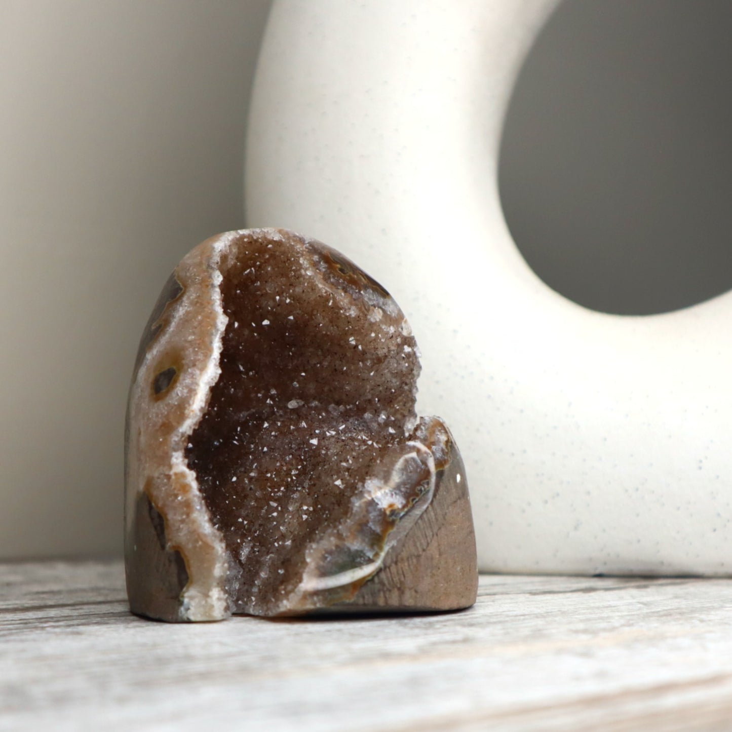 Smokey Amethyst Cave (576g)