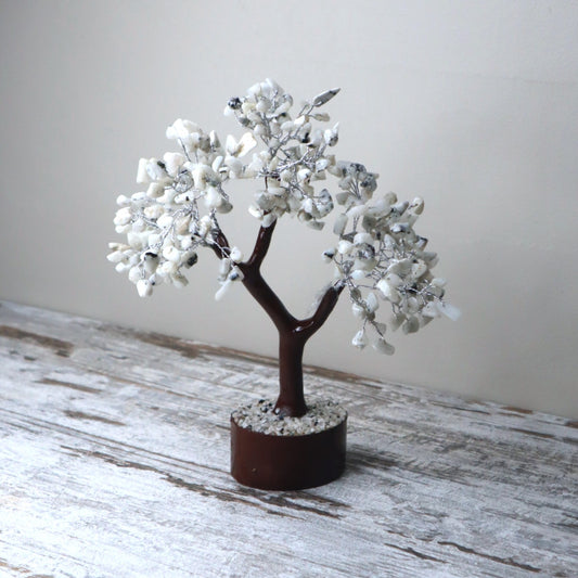 Rainbow Moonstone Large Crystal Tree | Intuition, New Beginnings & Gentle Protection