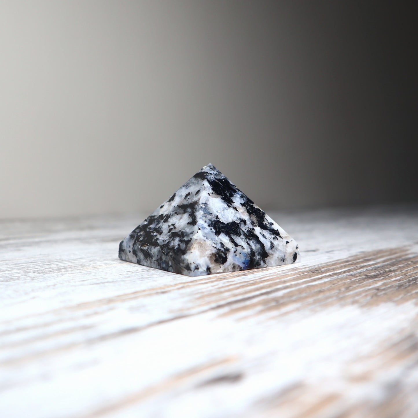 Rainbow Moonstone Pyramid