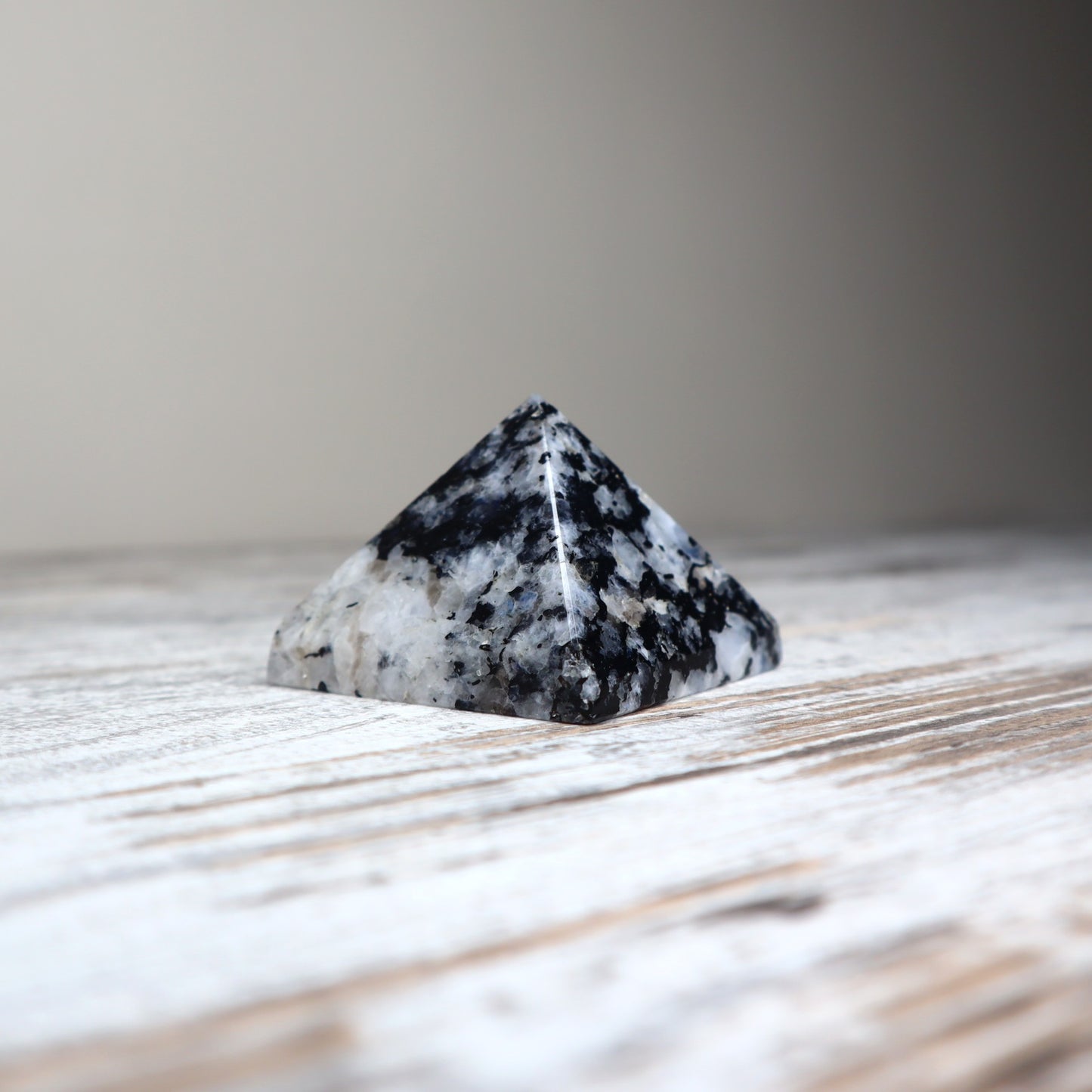 Rainbow Moonstone Pyramid