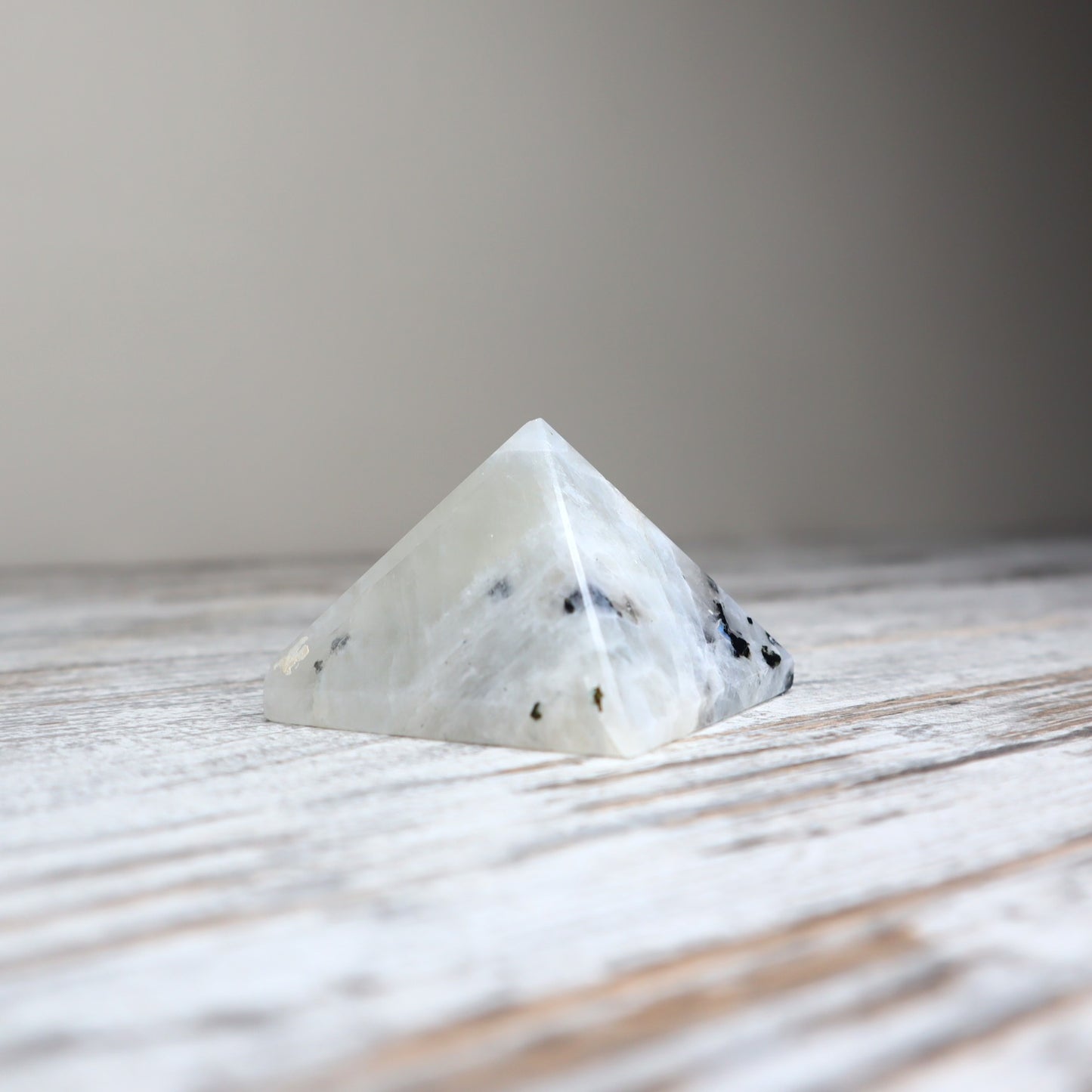 Rainbow Moonstone Pyramid