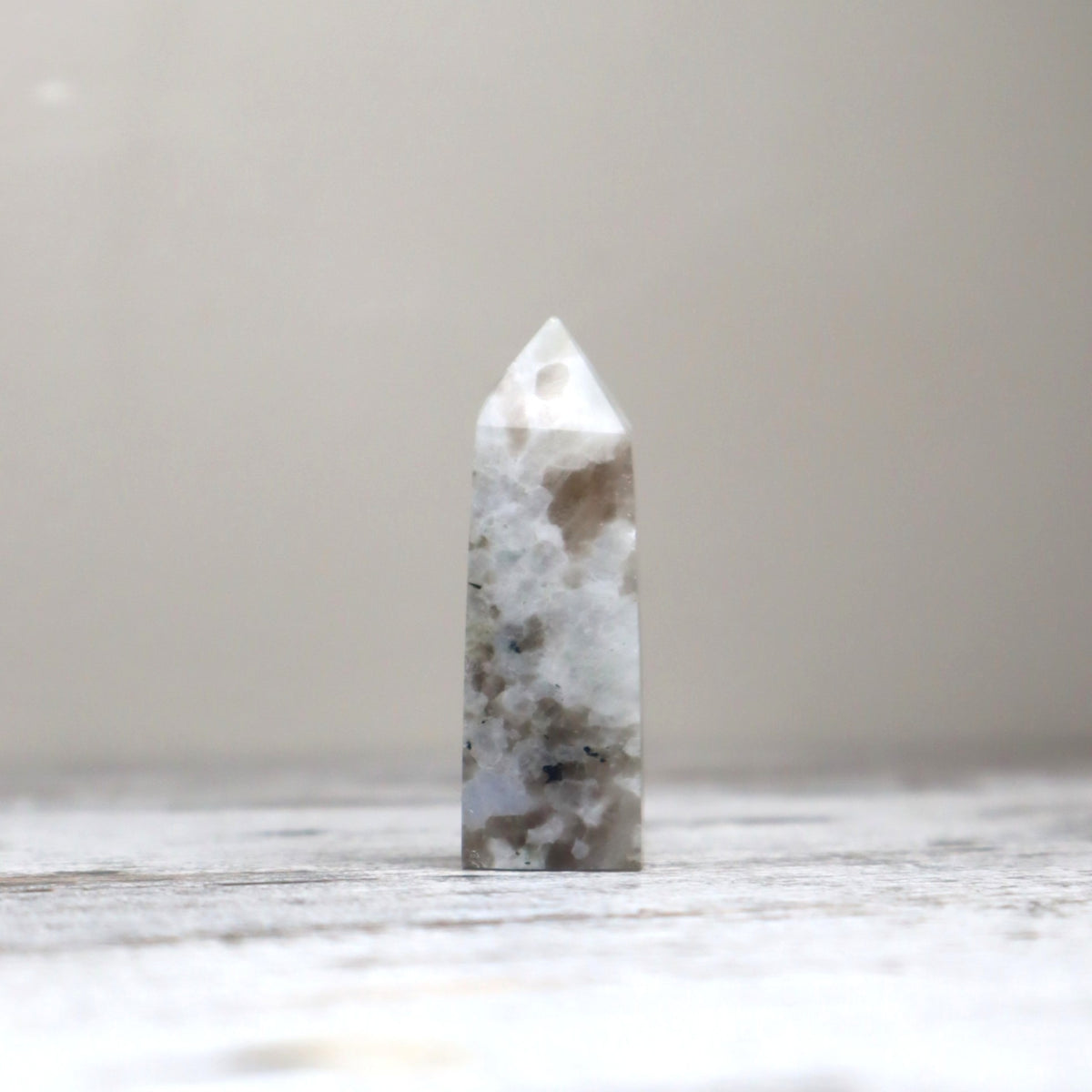 Rainbow Moonstone Mini Tower | Intuition, New Beginnings &amp; Inner Balance