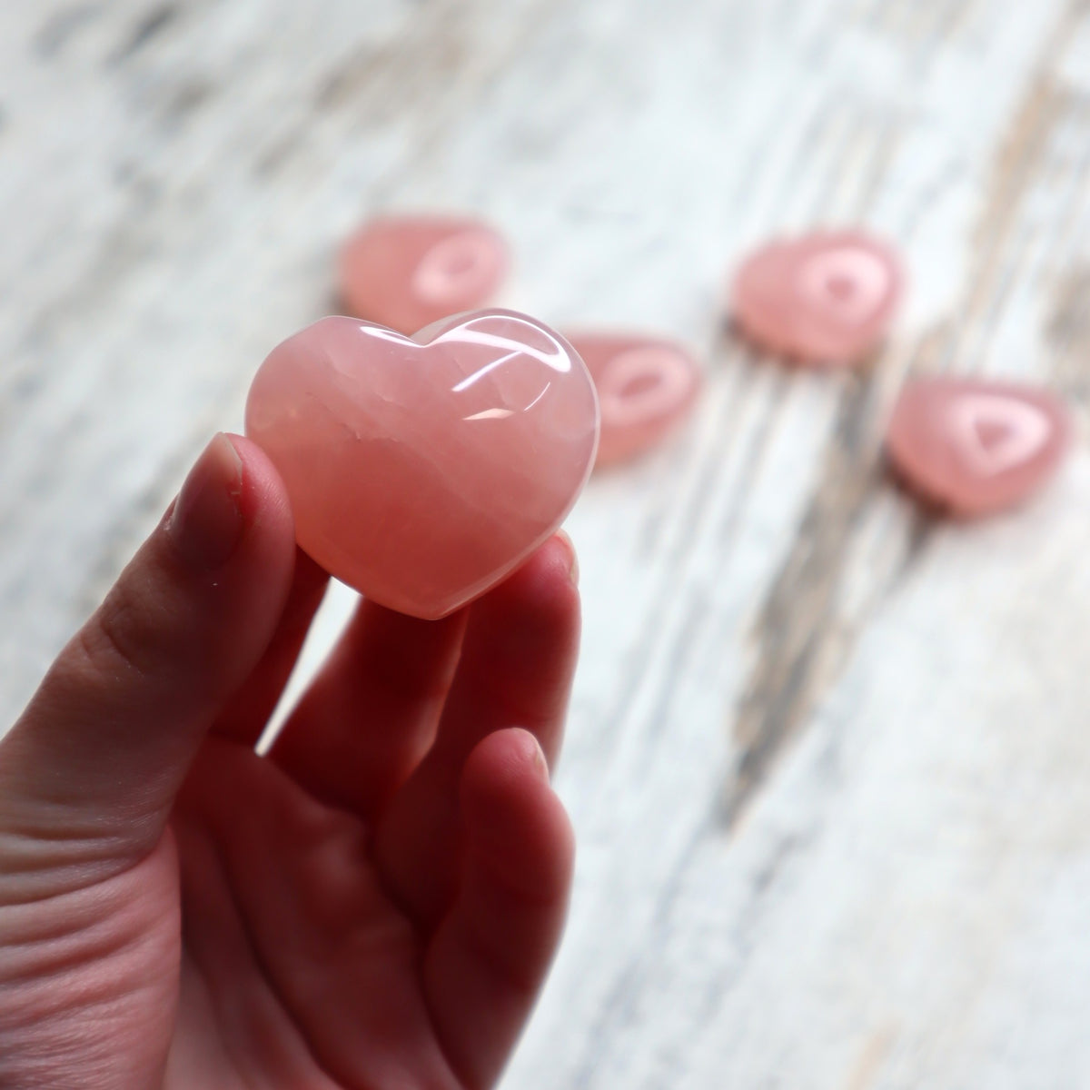 Rose Quartz Mini Heart | Love, Compassion &amp; Emotional Healing