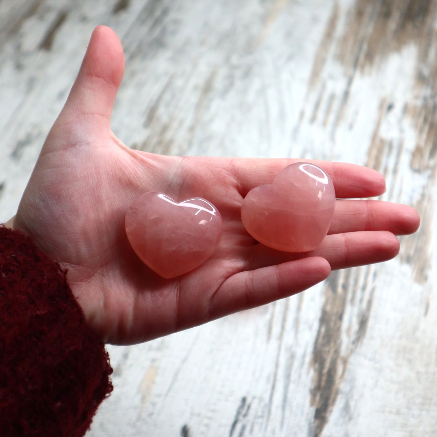 Rose Quartz Mini Heart | Love, Compassion & Emotional Healing
