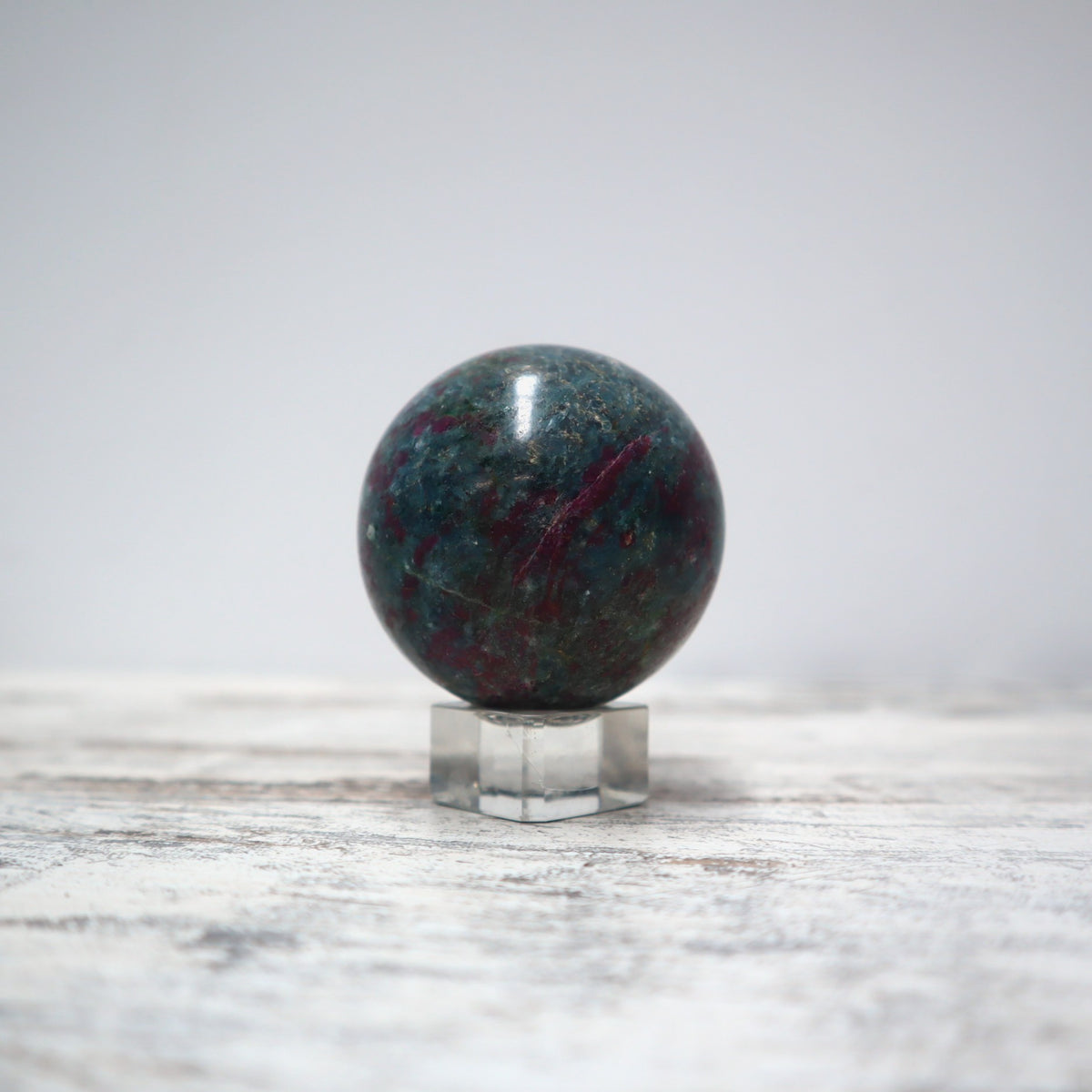 Ruby Kyanite Sphere | Passion, Protection &amp; Energetic Alignment