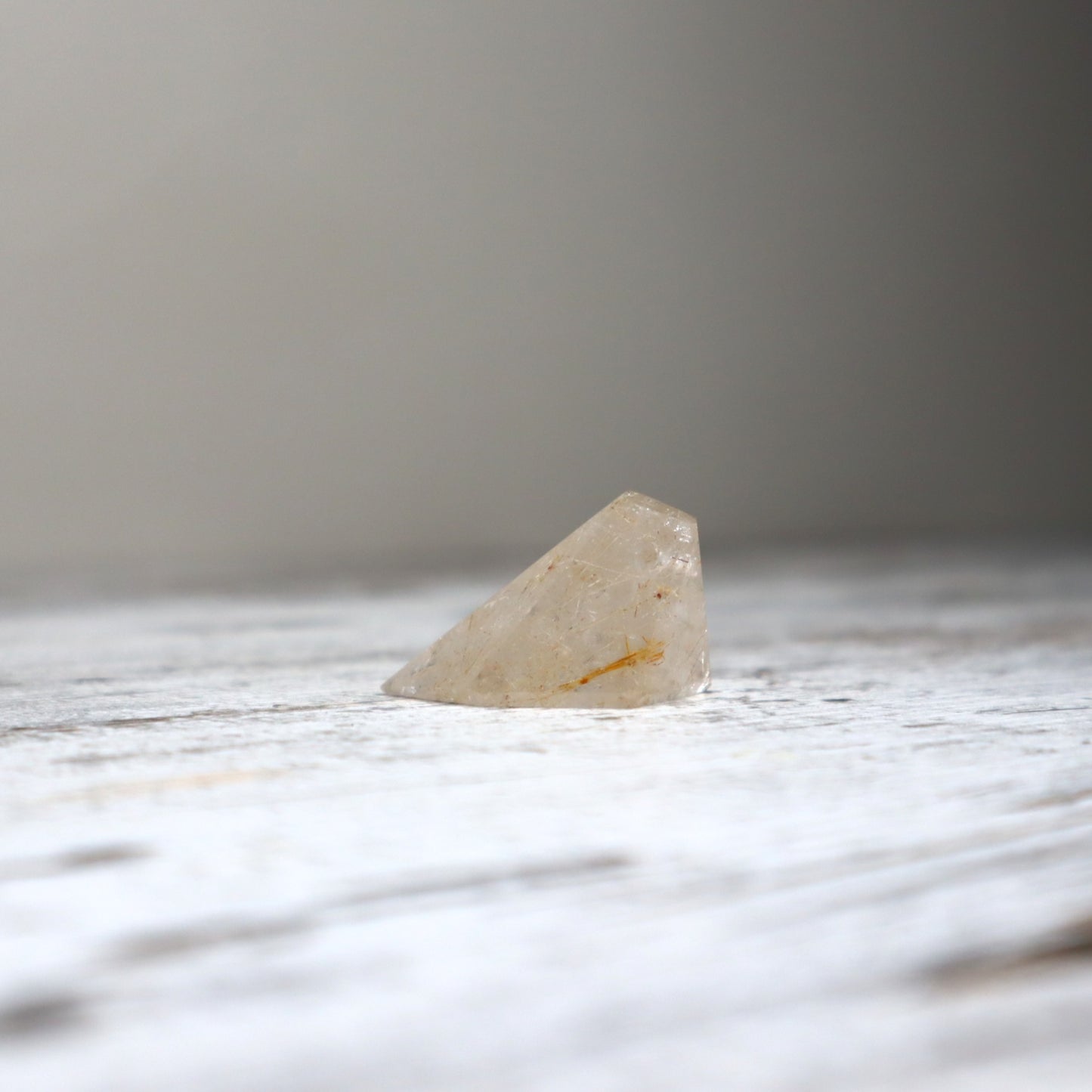 Golden Rutilated Quartz Mini Freeform | Clarity, Divine Guidance & Manifestation