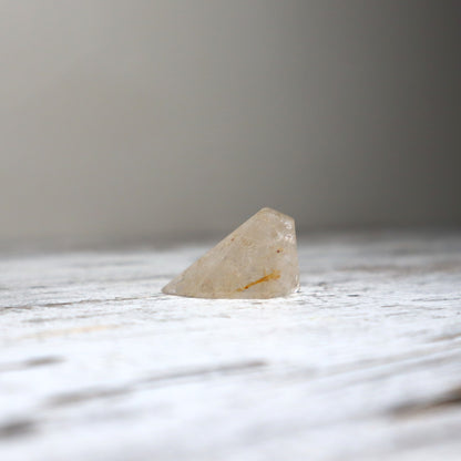 Golden Rutilated Quartz Mini Freeform | Clarity, Divine Guidance & Manifestation