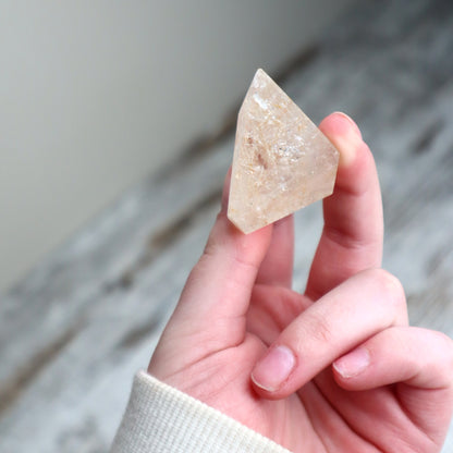 Golden Rutilated Quartz Mini Freeform | Clarity, Divine Guidance & Manifestation