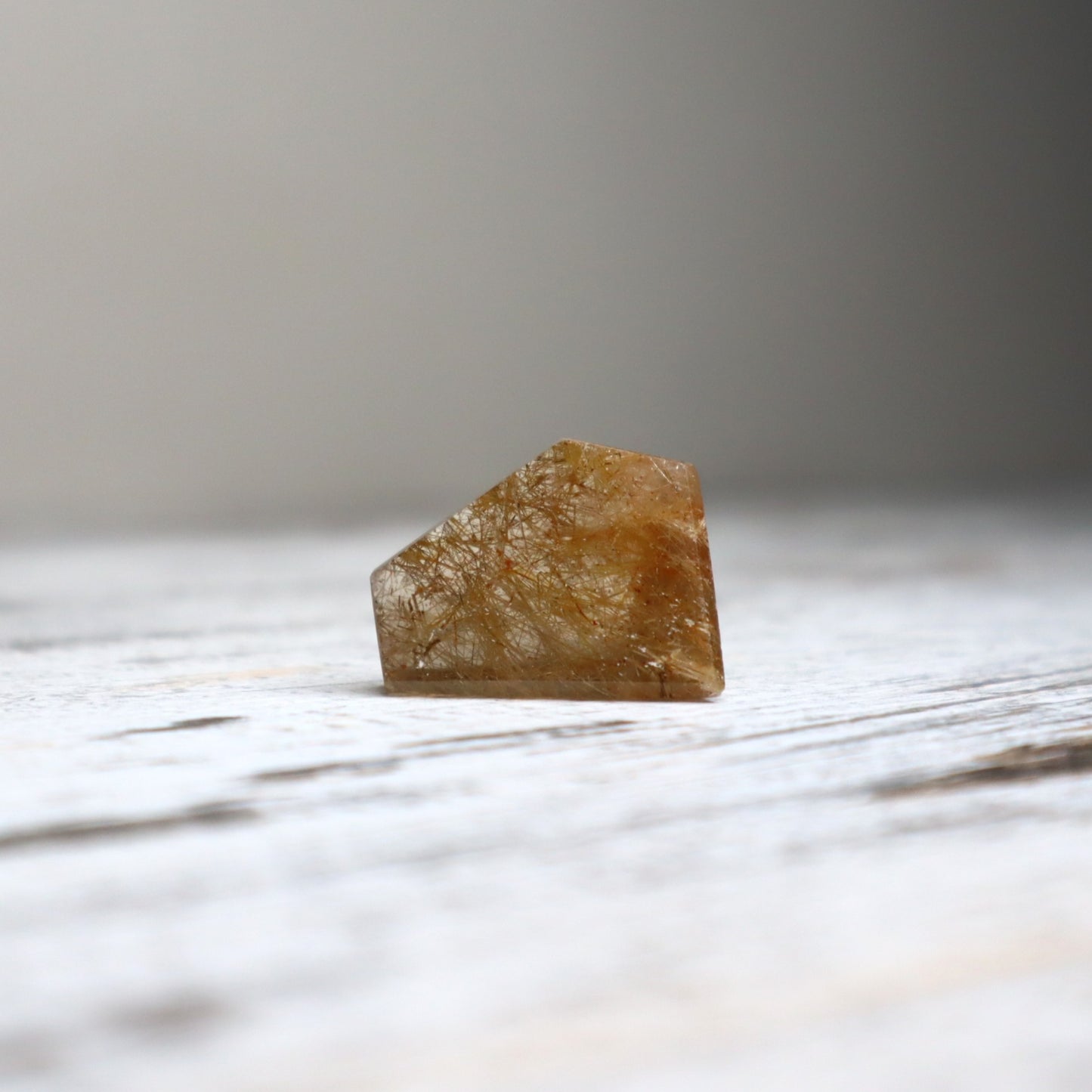 Golden Rutilated Quartz Mini Freeform | Abundance, Confidence & Inspired Action