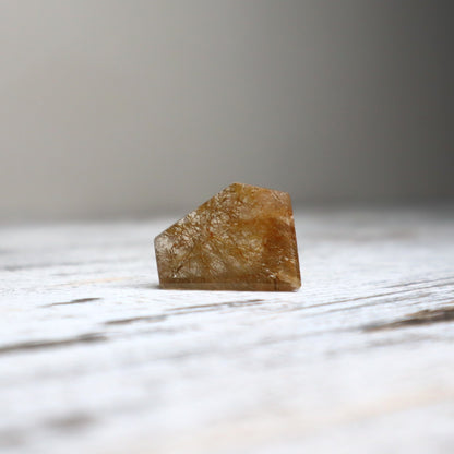 Golden Rutilated Quartz Mini Freeform | Abundance, Confidence & Inspired Action