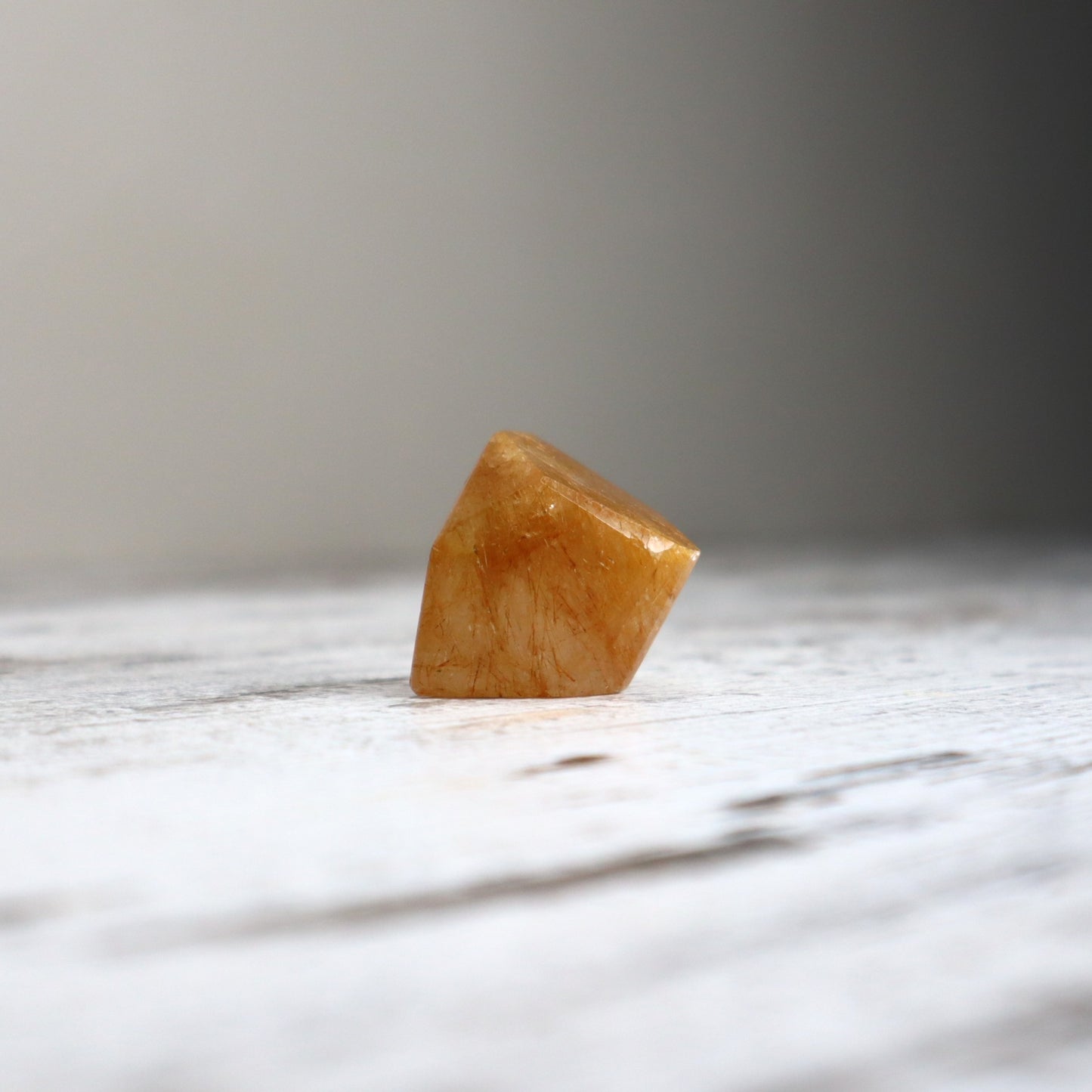 Golden Rutilated Quartz Mini Freeform | Motivation, Abundance & Inner Strength