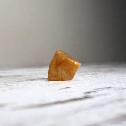 Golden Rutilated Quartz Mini Freeform | Motivation, Abundance & Inner Strength