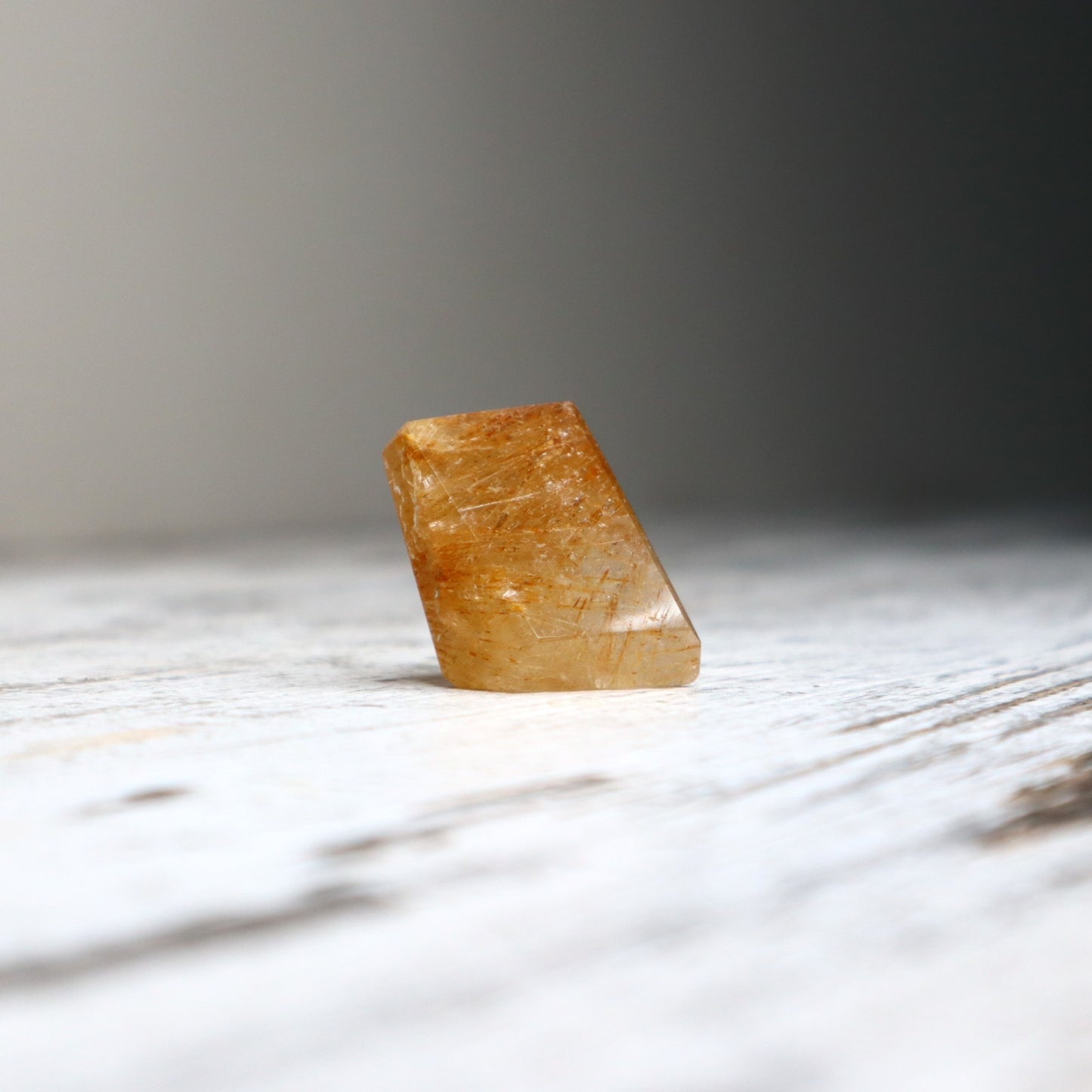 Golden Rutilated Quartz Mini Freeform | Prosperity, Confidence & Inspired Action