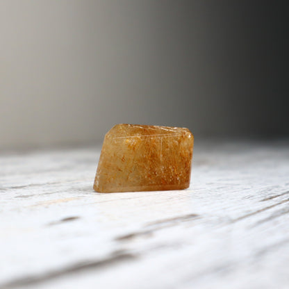 Golden Rutilated Quartz Mini Freeform | Prosperity, Confidence & Inspired Action