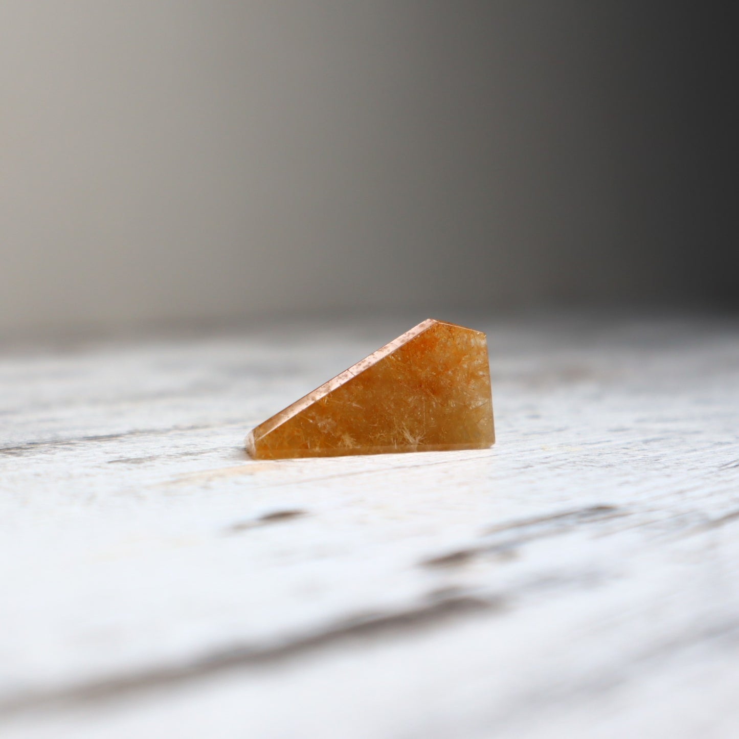 Golden Rutilated Quartz Mini Freeform | Clarity, Prosperity & Focused Intention