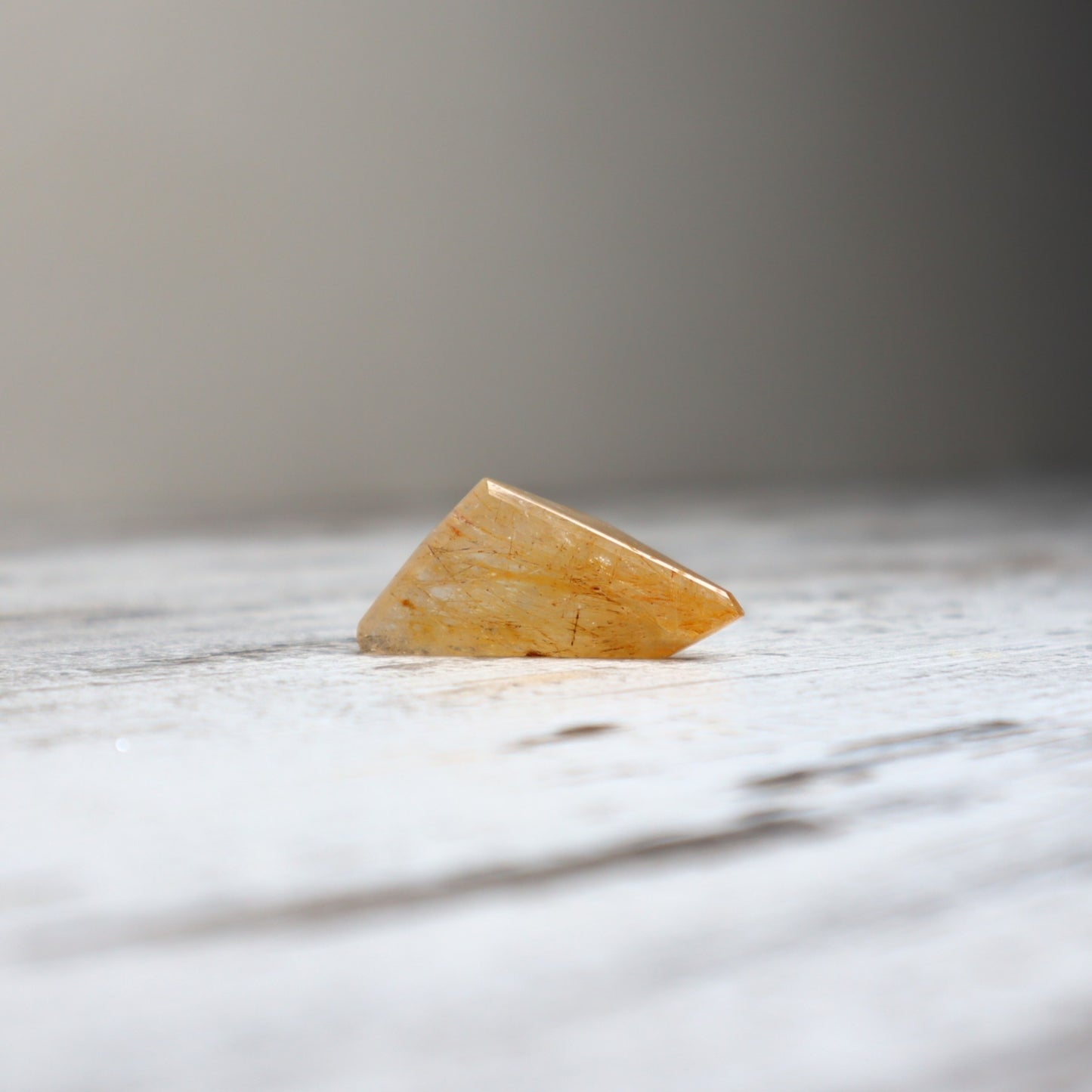 Golden Rutilated Quartz Mini Freeform | Clarity, Confidence & Golden Light