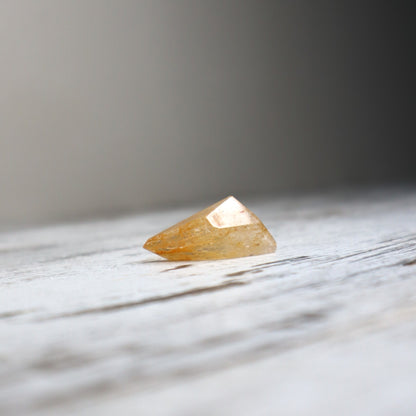 Golden Rutilated Quartz Mini Freeform | Clarity, Confidence & Golden Light