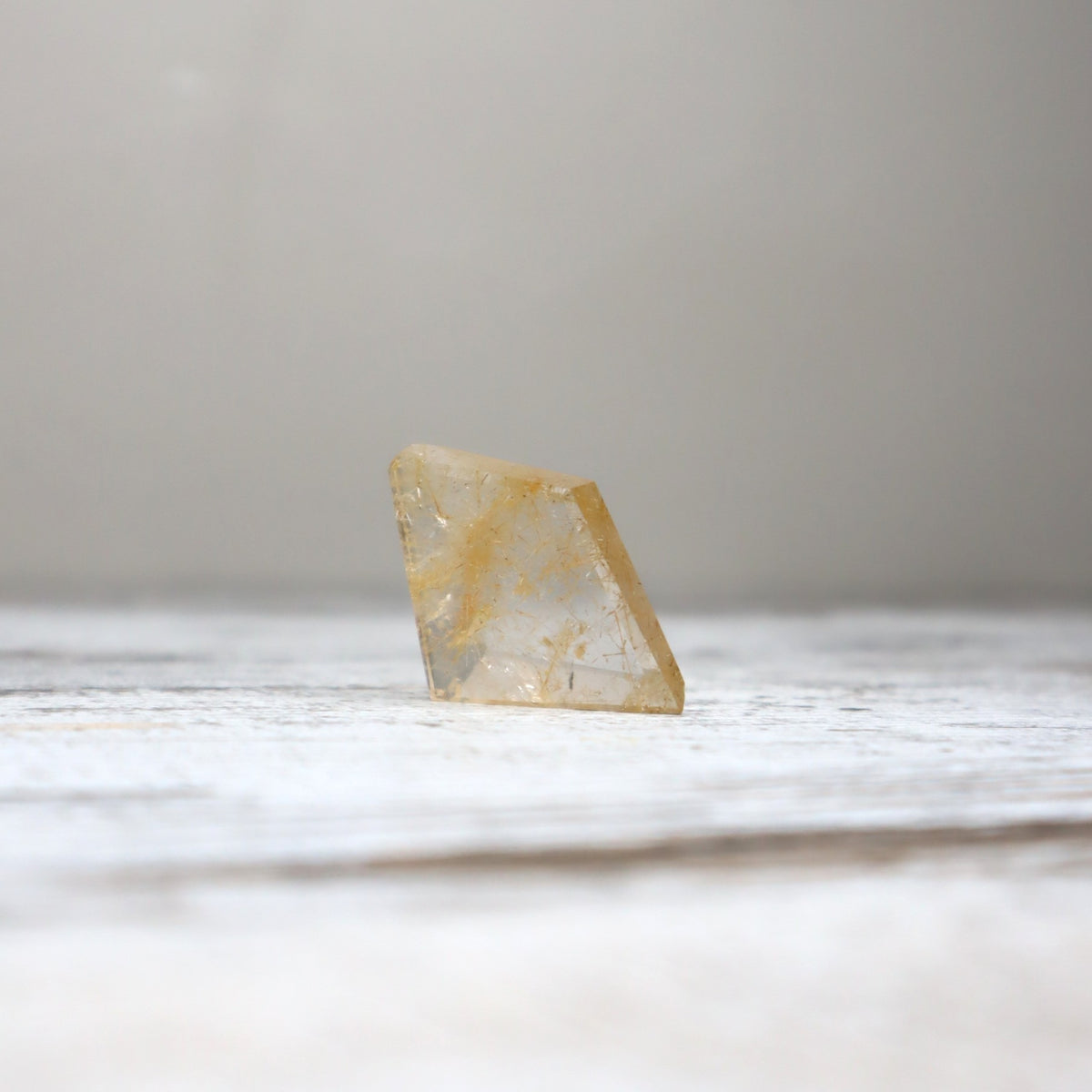 Golden Rutilated Quartz Mini Freeform | Vision, Focus &amp; Golden Opportunity