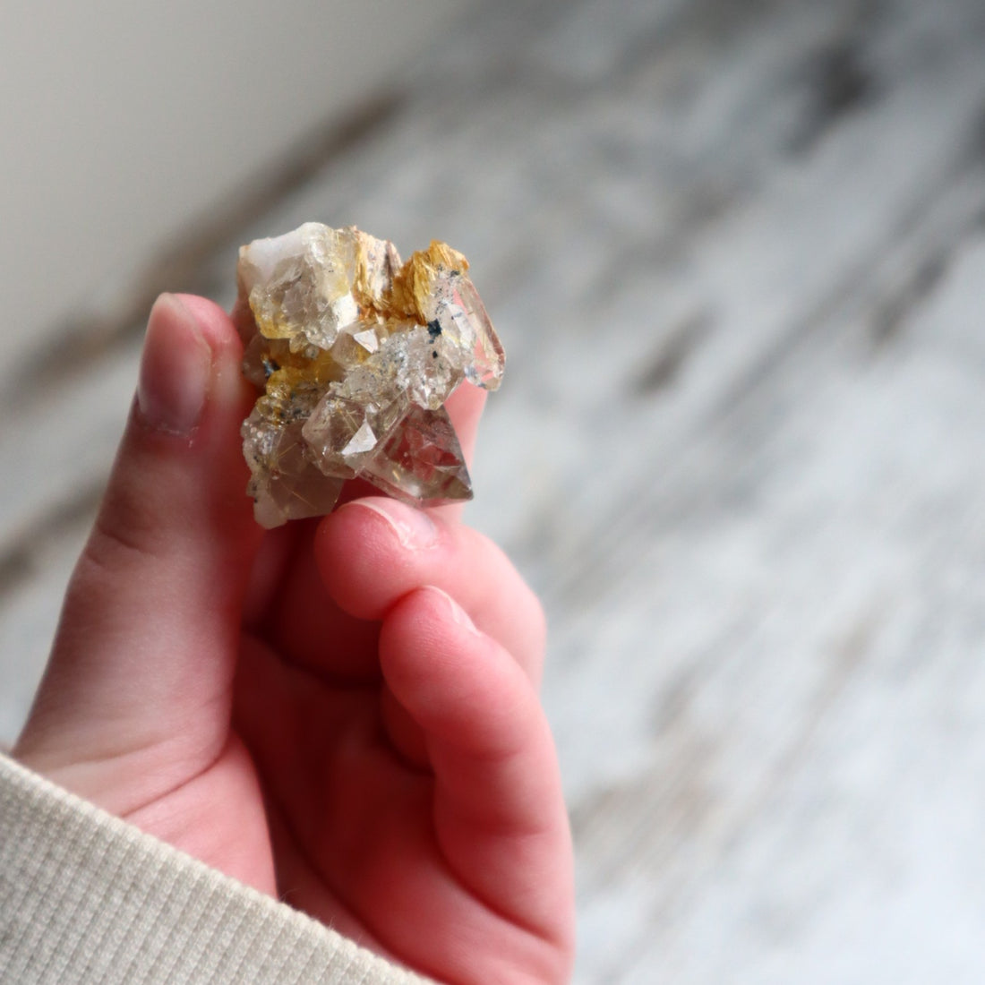 Golden Rutilated Quartz Raw | Abundance, Illumination &amp; Empowerment
