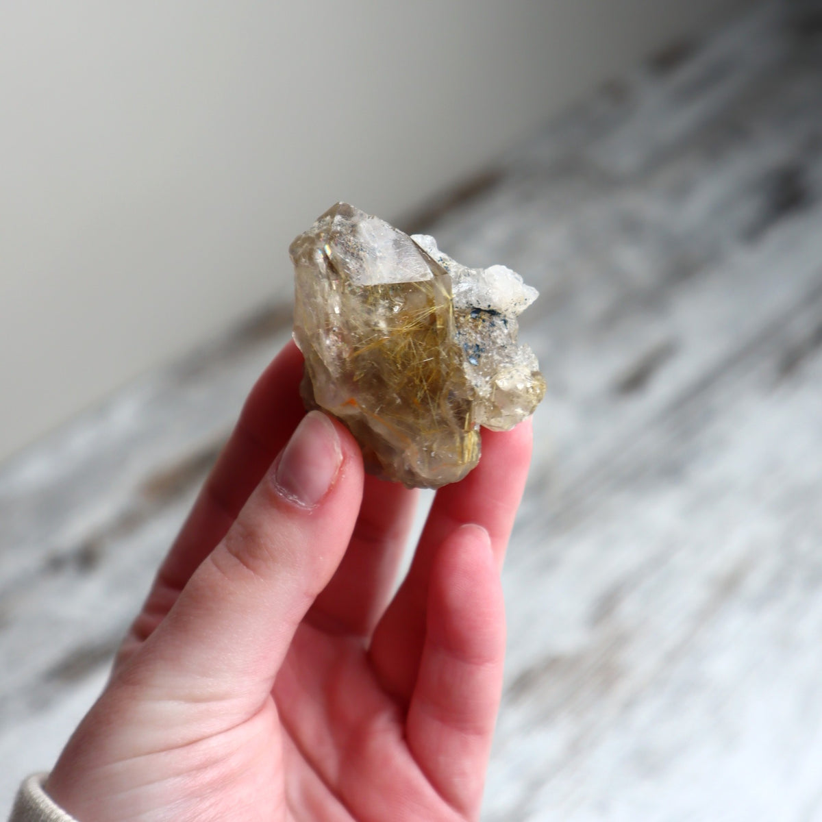 Golden Rutilated Quartz Raw | Abundance, Illumination &amp; Empowerment
