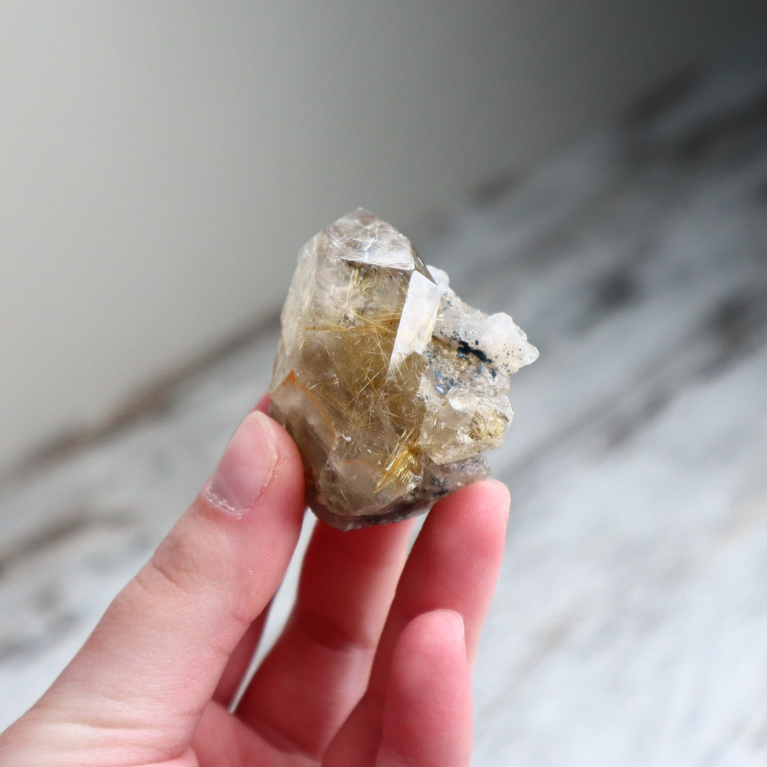 Golden Rutilated Quartz Raw | Abundance, Illumination &amp; Empowerment