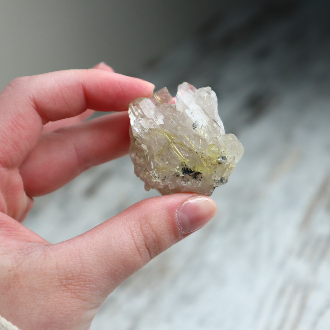 Golden Rutilated Quartz Raw | Abundance, Illumination &amp; Empowerment