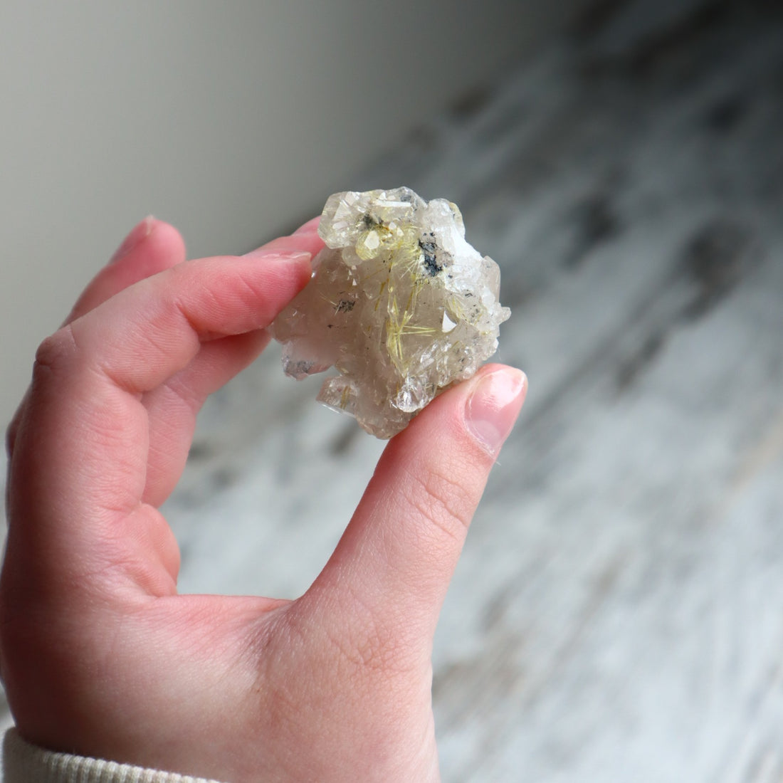 Golden Rutilated Quartz Raw | Abundance, Illumination &amp; Empowerment