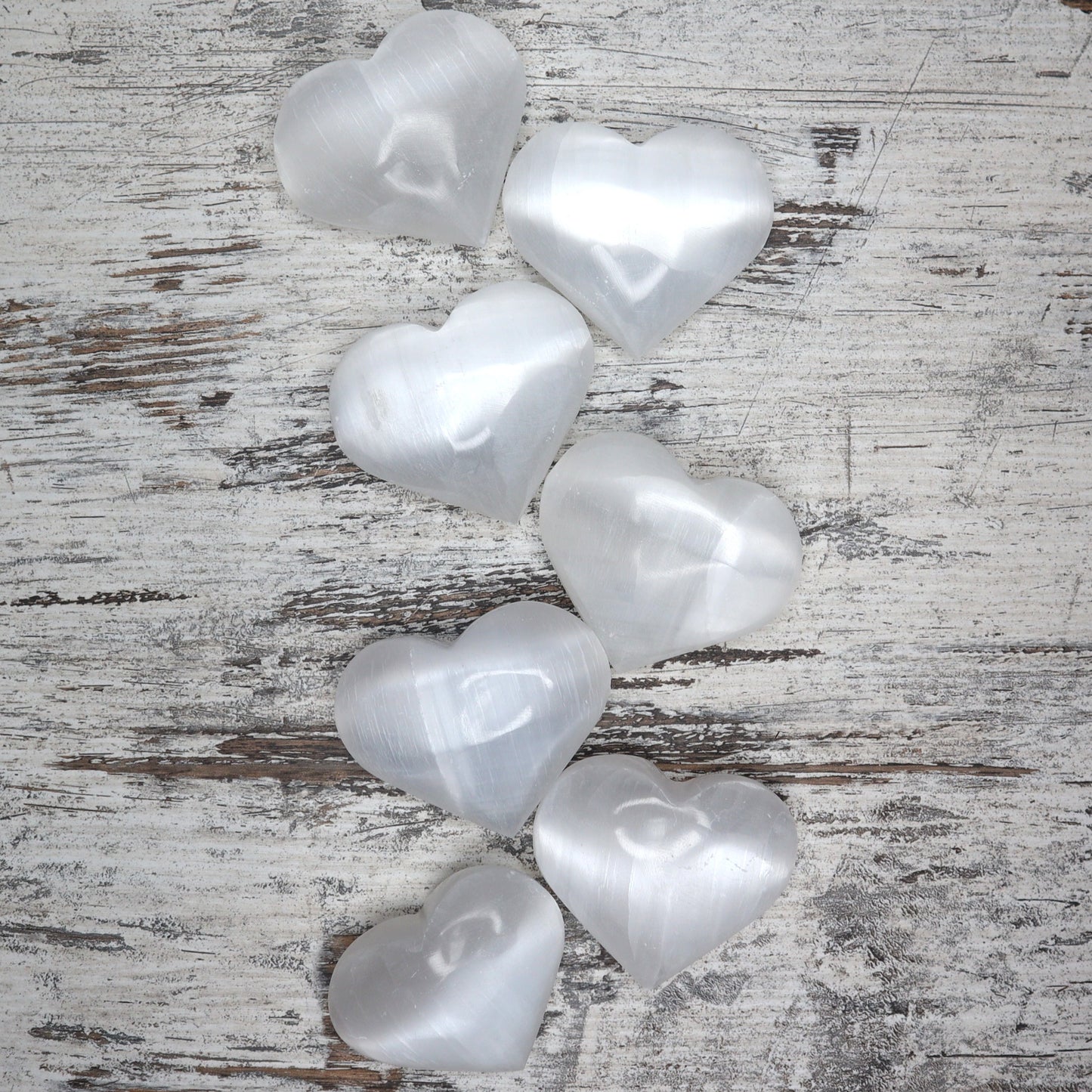 Selenite Heart | Aura Cleanse + Divine Light