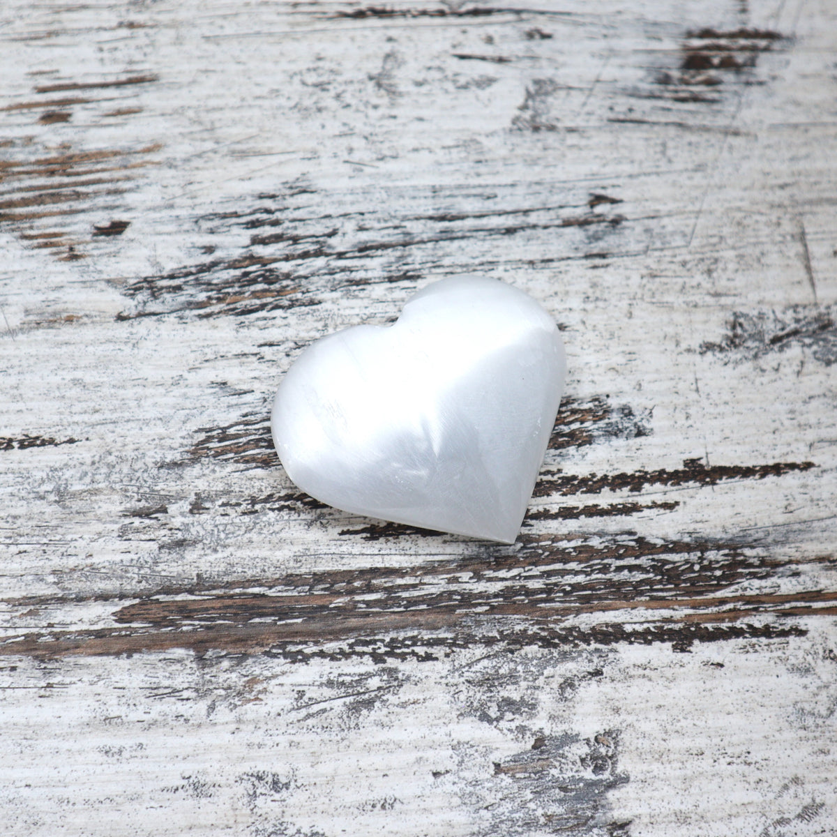 Selenite Heart | Aura Cleanse + Divine Light