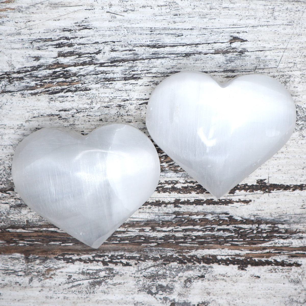Selenite Heart | Aura Cleanse + Divine Light