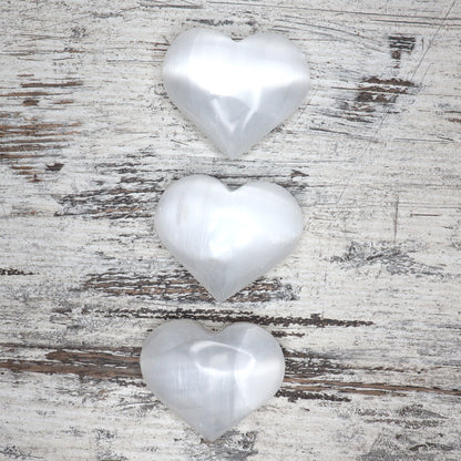 Selenite Heart | Aura Cleanse + Divine Light