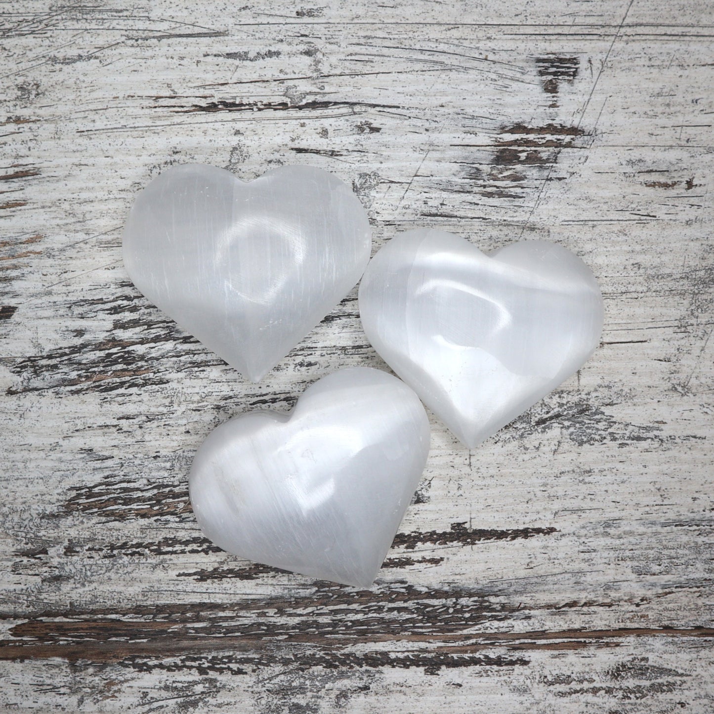 Selenite Heart | Aura Cleanse + Divine Light