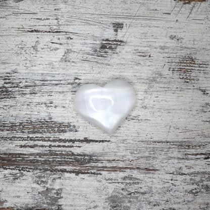 Selenite Heart | Aura Cleanse + Divine Light