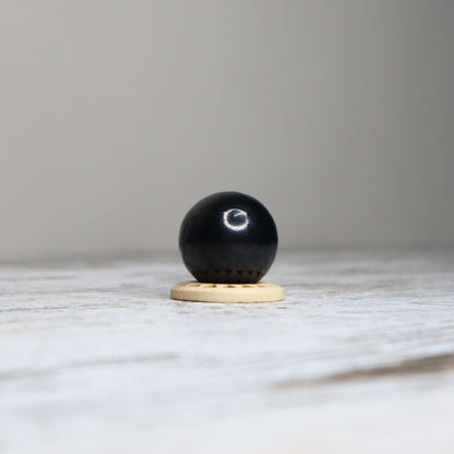 Shungite Mini Sphere | Protection, Grounding &amp; Cleansing